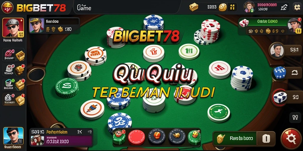 Tampilan gameplay QiuQiu yang seru dan interaktif di BIGBET78.