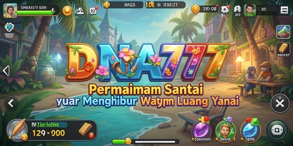 Tampilan gameplay DNA777 yang mengasyikkan dan penuh warna.