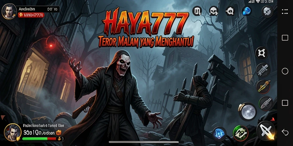 Tangkapan layar HAYA777 menampilkan momen menegangkan dalam gameplay Horror.
