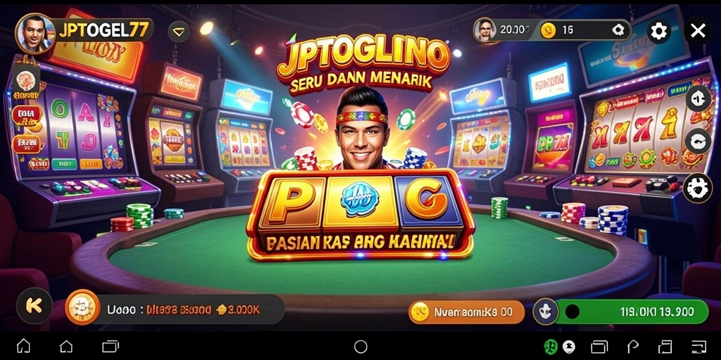 Tampilan menarik dari gameplay Kasino JPTOGEL77.