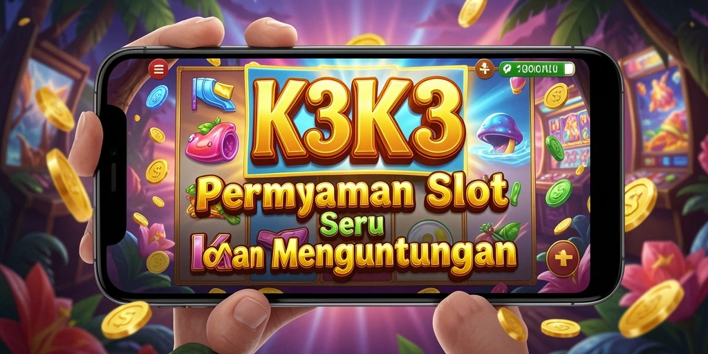 Tampilan gameplay K3K3 yang menarik dan penuh warna.