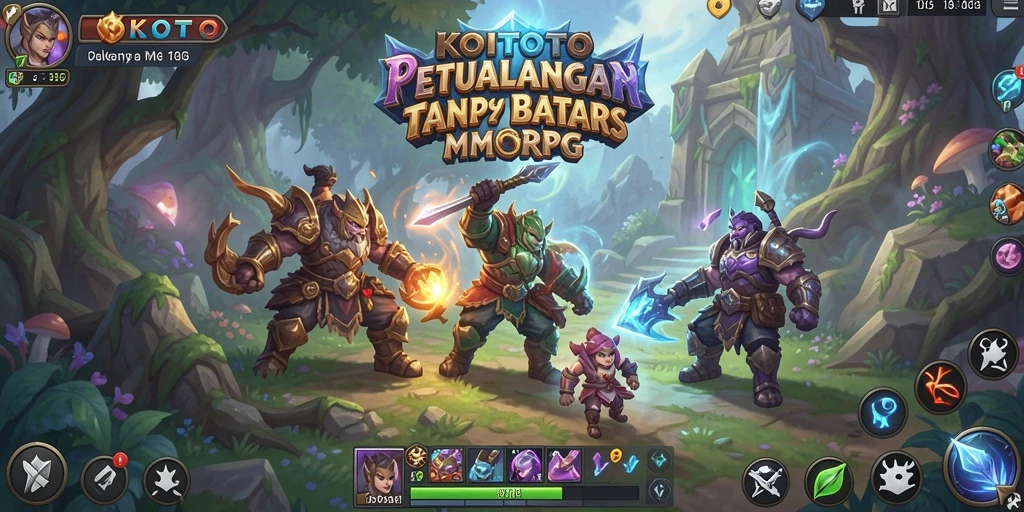 Gameplay seru dan interaktif di KOITOTO yang penuh warna.
