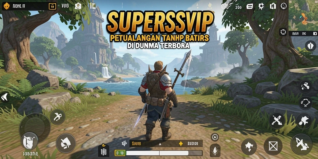 Tangkapan layar dari gameplay menarik <strong>SUPERSVIP</strong> dalam dunia terbuka.
