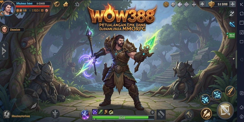 Tampilan gameplay WOW388 yang menakjubkan dan penuh aksi.